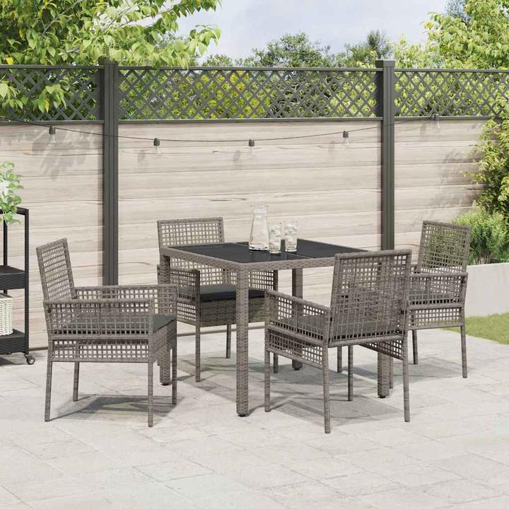 Produktbild vidaXL Garten-Esszimmer-Set (90 x 90 x 75 cm)