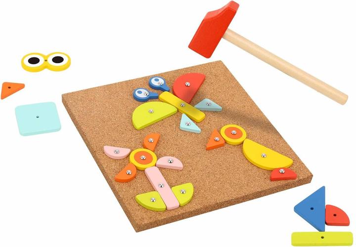 Immagine prodotto Tooky Toy Martello di legno gioco Tap Tap TH155