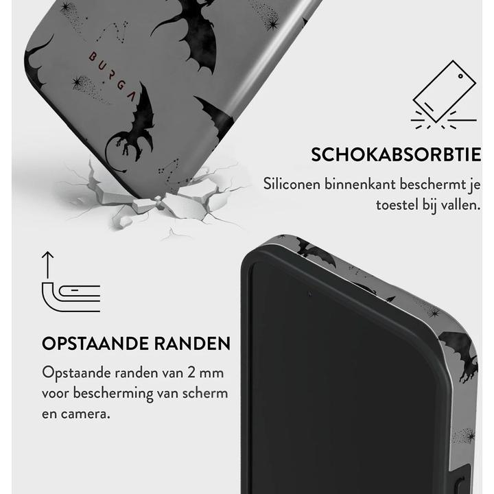 Actual product image Burga Tough MagSafe Case Apple iPhone 15 - Draco (Apple iPhone 15)