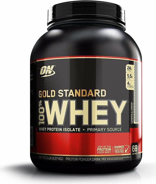 Image du produit Optimum Nutrition 100% Whey Gold Standard (Cookies and Cream, 1 pcs, 908 g)