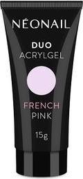 Neonail Duo Acrylic Gel For Nails French Pink 15g (Artificial nails, French Pink)