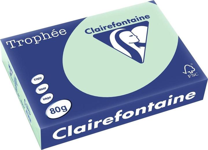 Actual product image Clairefontaine Universal paper Trophée coloured (80 g/m², 500 x, A4)