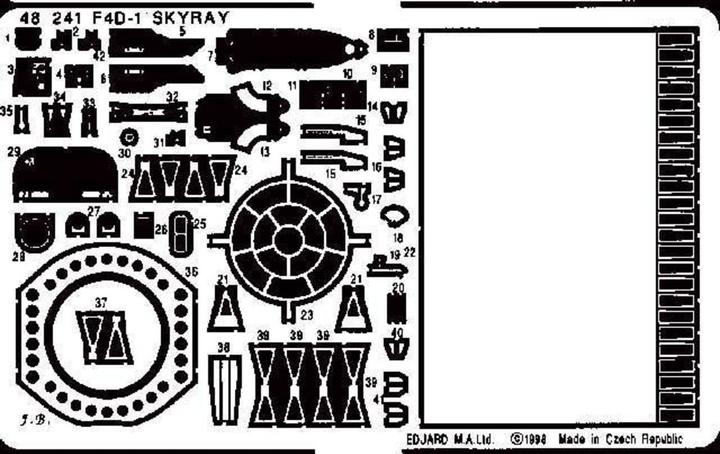 Produktbild Eduard F4D-1 Skyray