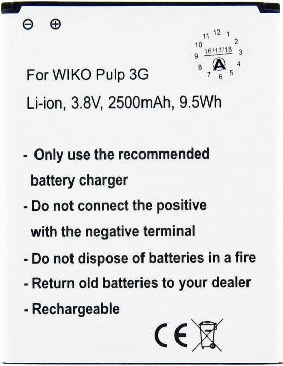 Image du produit Wiko Akku Pulp 3G Akku 5251