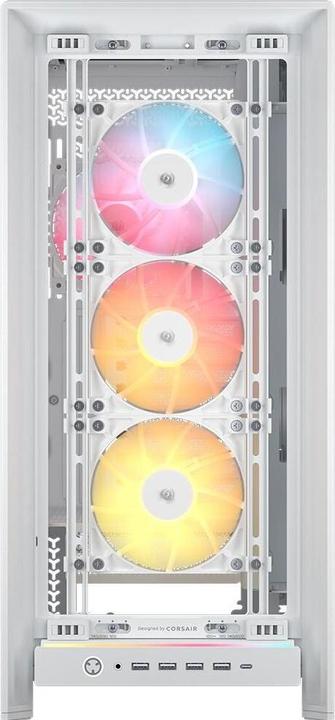 Produktbild Corsair PC-Gehäuse 5000D RS ARGB Weiss, Unterstützte (E-ATX, Mini-ITX, ATX, mATX)