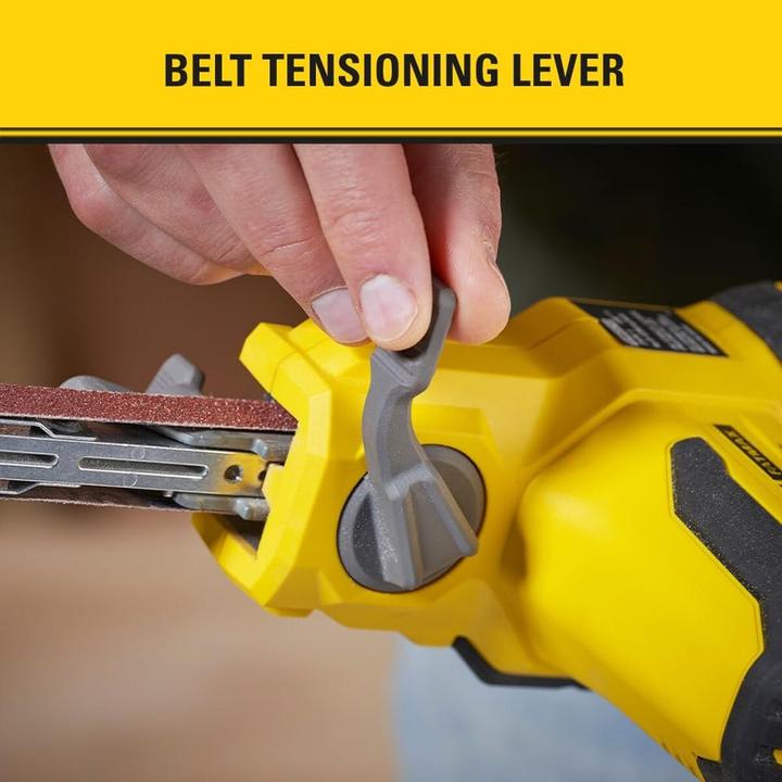 Actual product image Stanley v20 bandfile naked (Belt sanders)