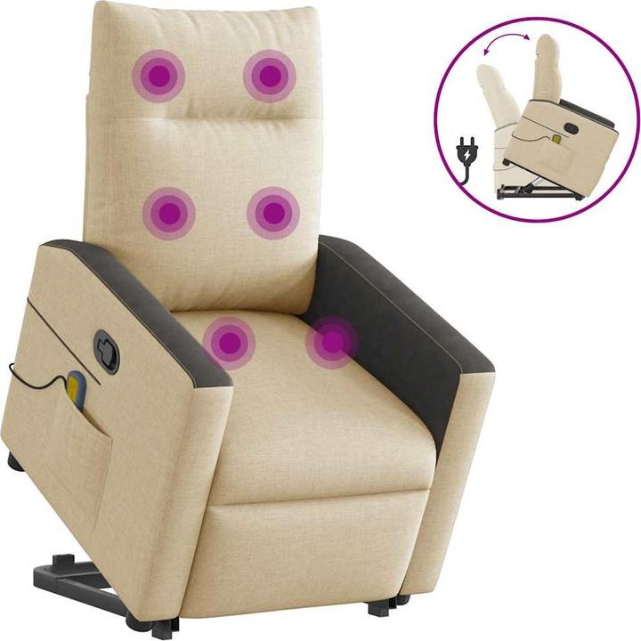 Image du produit vidaXL Massagesessel mit Aufstehhilfe