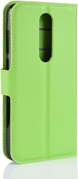 Actual product image MU Classic Litchi Leather Bookcover Series (Nokia 5.1 Plus)