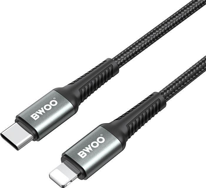 Image du produit Bwoo 30W Braided USB-C to Lightning cable, 2 m (2 m, 30 W)