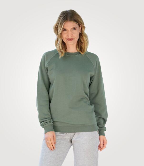 Produktbild HTA Unisex-Sweatshirt mit Bündchen, innen geraut (S)