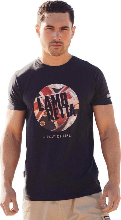 Actual product image Lambretta Mens Twill Straight Leg Chinos (32)