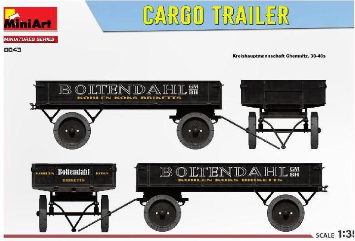 Actual product image 1:35 German Transport Trailer