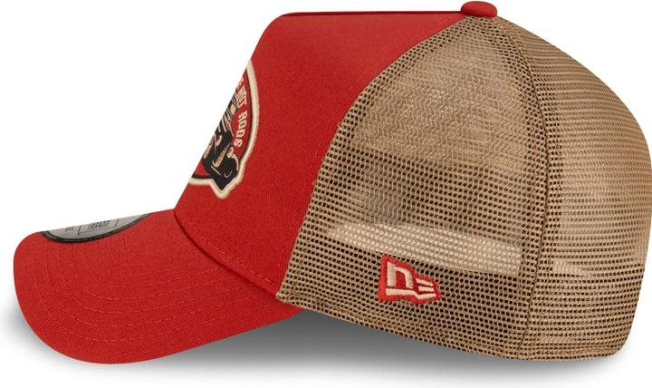 Produktbild New Era 9Forty A-Frame Trucker Cap - Hot Rods Rot (One Size)