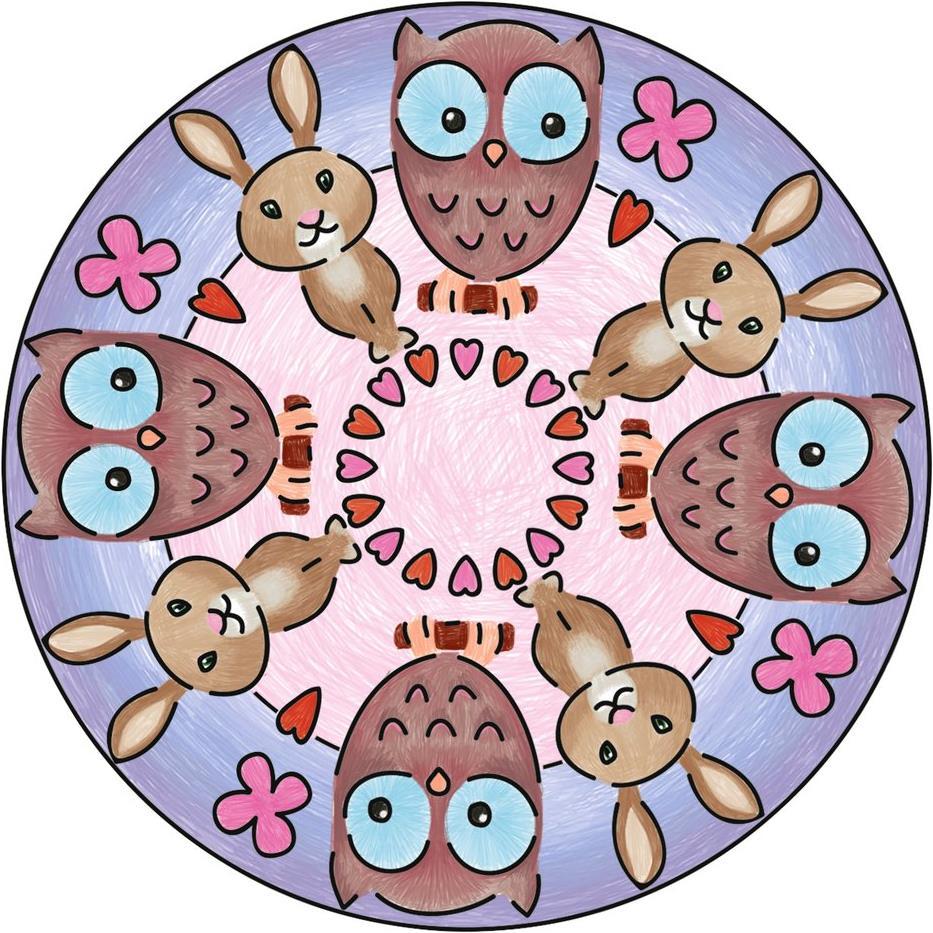 Thumbnail - Ravensburger Mini Mandala Designer Cute Animals
