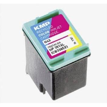 Thumbnail - KMP, Druckerpatrone, H43 Tintenpatrone color komp. mit HP CB 338 EE Nr. 351XL (M, C, Y)