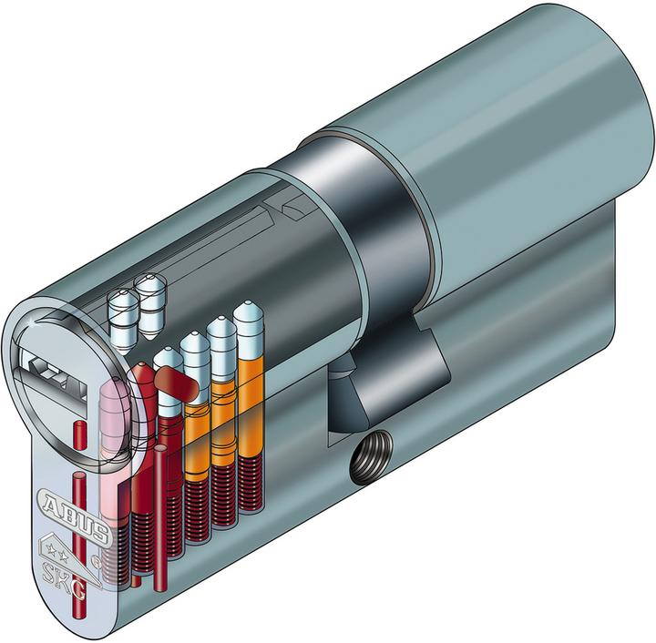 Actual product image Abus EC550NP 45/60 kd. (Profile double cylinder)