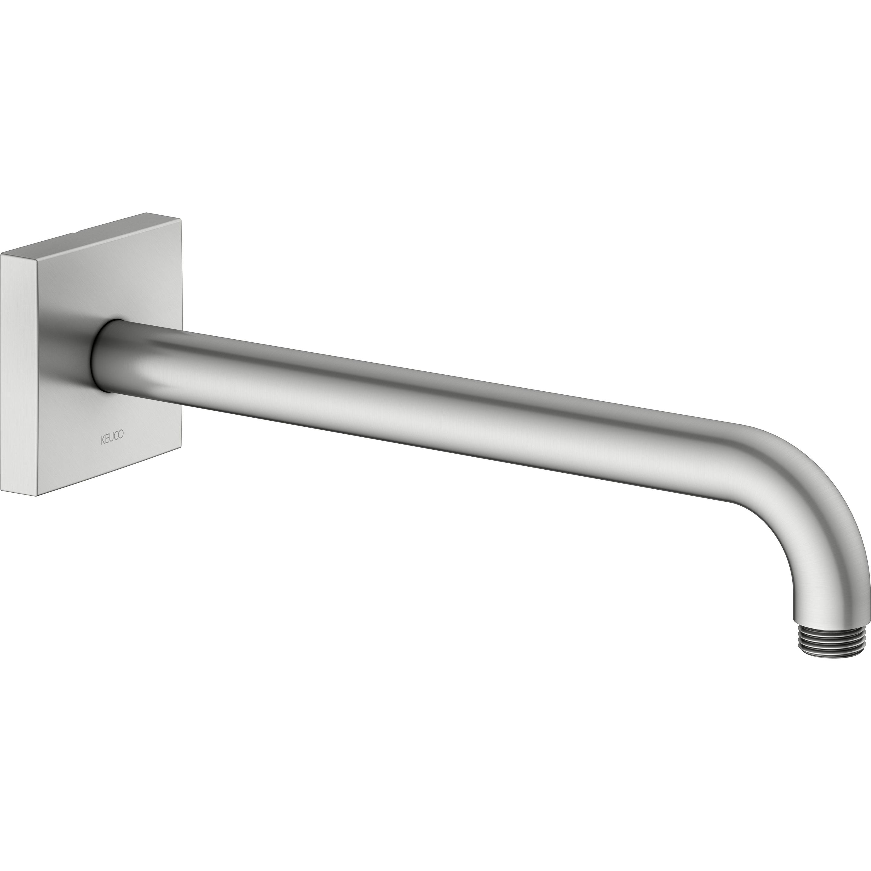 Keuco, Duschbrause, Brausearm, Rosettenform eckig, 300mm