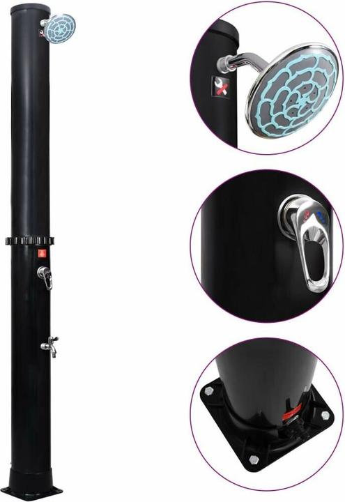 Produktbild vidaXL Solardusche