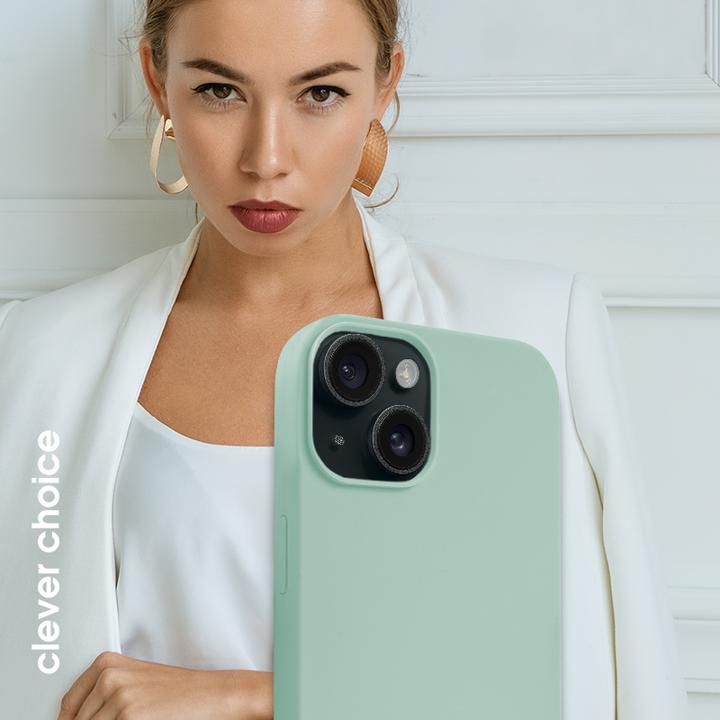 Productafbeelding Crong Kleurhoes Magnetic - iPhone 15 MagSafe hoesje (Mint) (Apple iPhone 15)