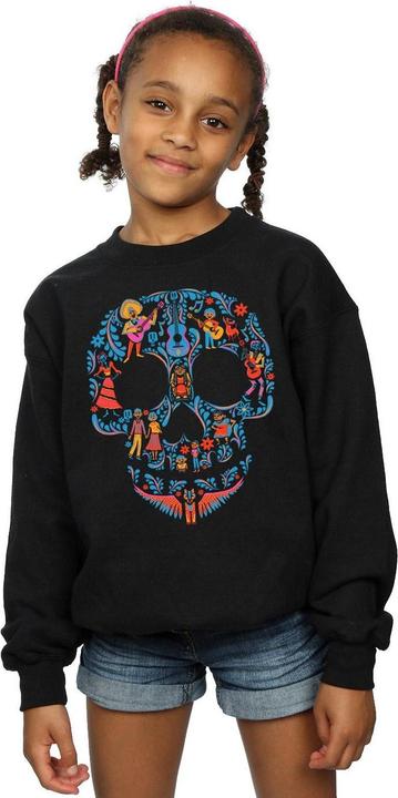Produktbild Disney Coco Skull Pattern Sweatshirt Mädchen (116)
