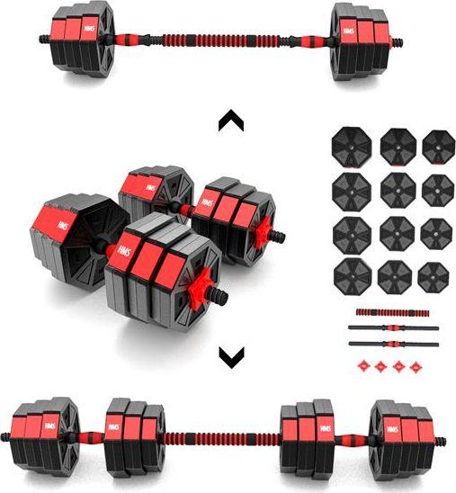 Produktbild HMS Sgc20 Barbell Und Hantels Composite 20 kg (4 x 2 kg, 4 x 1.5 kg, 4 x 1.25 kg)