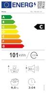 Energie-Label Miele TEL700-85 CH (9 kg, Links)