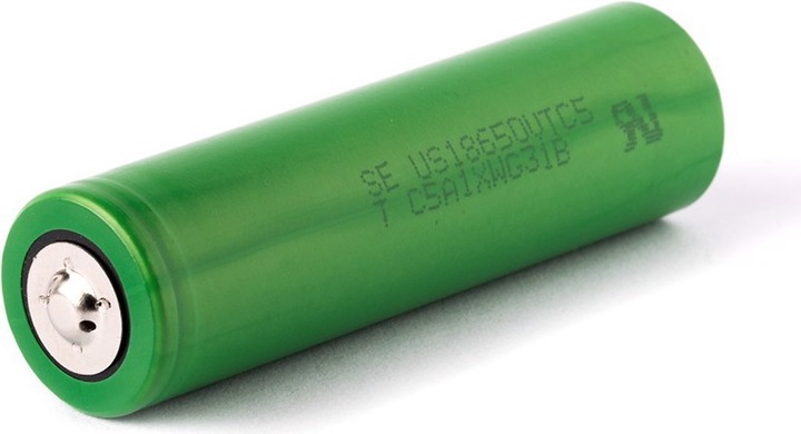 Actual product image Sony Battery Konion US18650VTC5A (Button Top) (1 pcs., 18650, 2600 mAh)