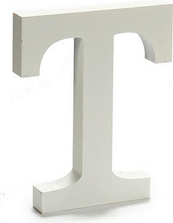 Immagine prodotto Pincello Buchstabe T Weiss 1,8 x 21 x 17 cm (12 Stück)