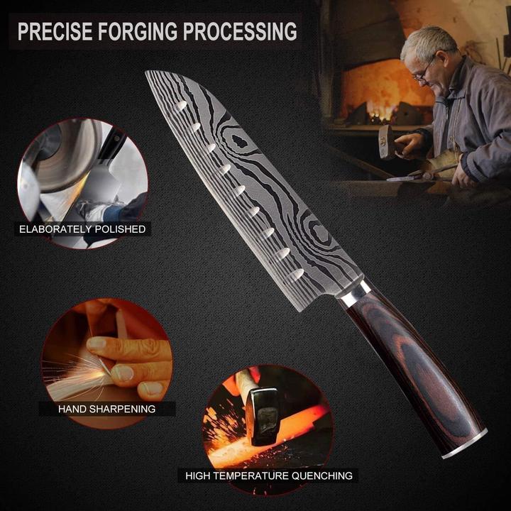 Produktbild Airena 7" D2 Santoku Messer (17 cm)