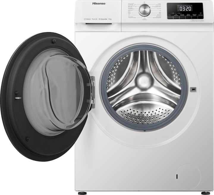 Actual product image Hisense WFQA8014EVJM (8 kg, Left)