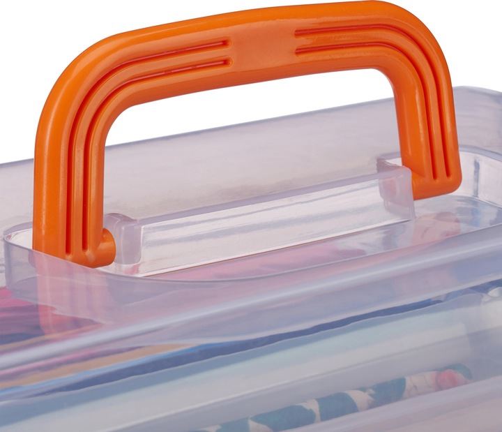 Produktbild Relaxdays Plastikbox (33 x 19.5 x 14 cm, 9 l)
