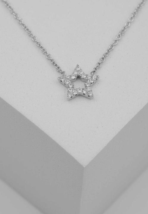 Produktbild Muau Stern (19 cm, 750/18K Weissgold)