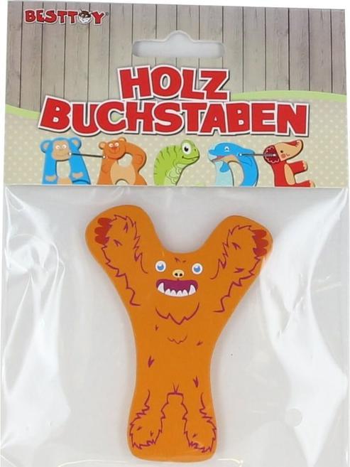 Produktbild Besttoy - Holzbuchstabe - Y - orange