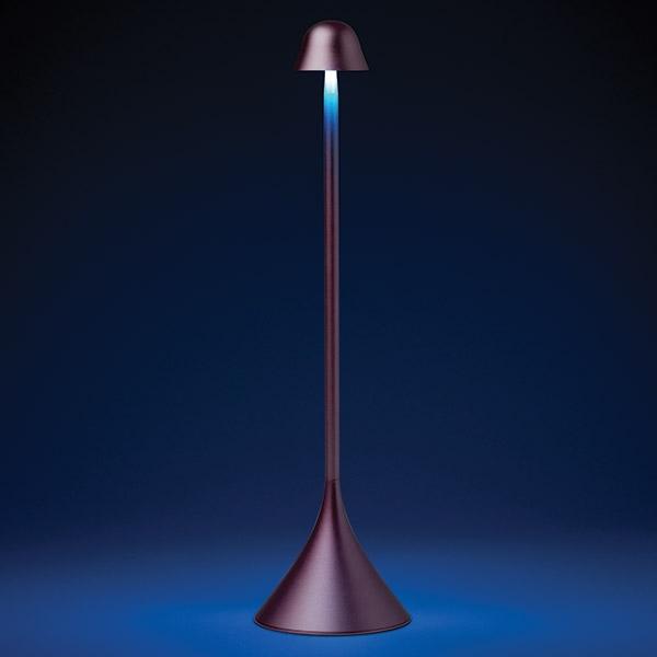 Actual product image Lexon LED lamp STELI 28,6cm Light-Pink