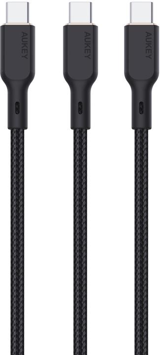Immagine prodotto Aukey USB C – USB C 3er Pack (1 m, USB 2.0, 100 W)