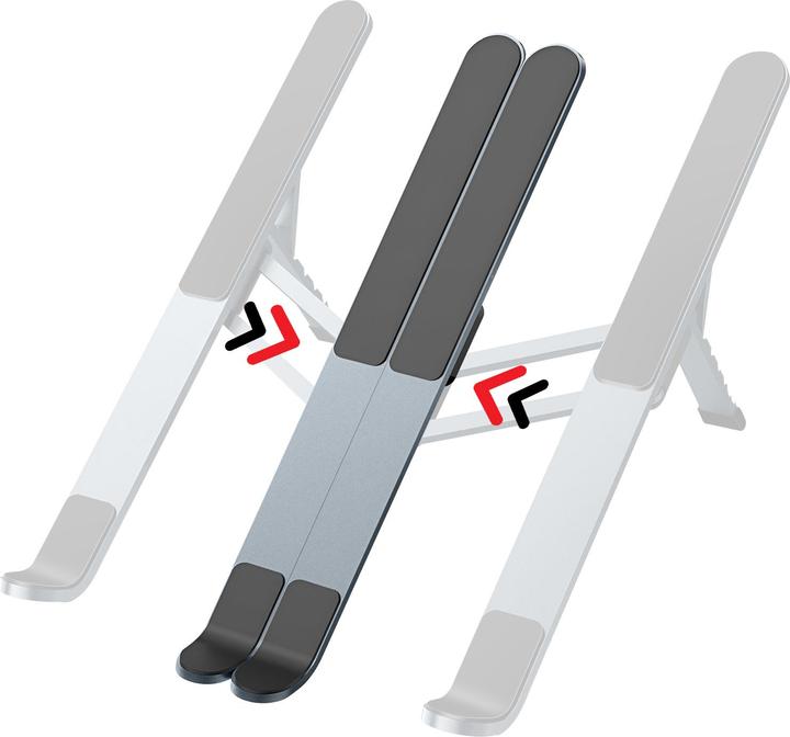 Produktbild Forcell Fold Stand H Pro Laptopständer Aluminium