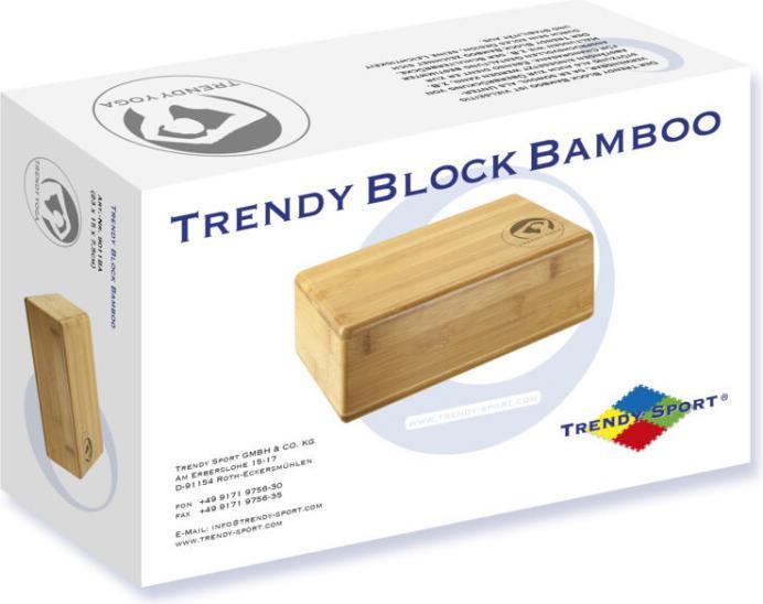 Produktbild Trendy Sport YogaBlock Bamboo