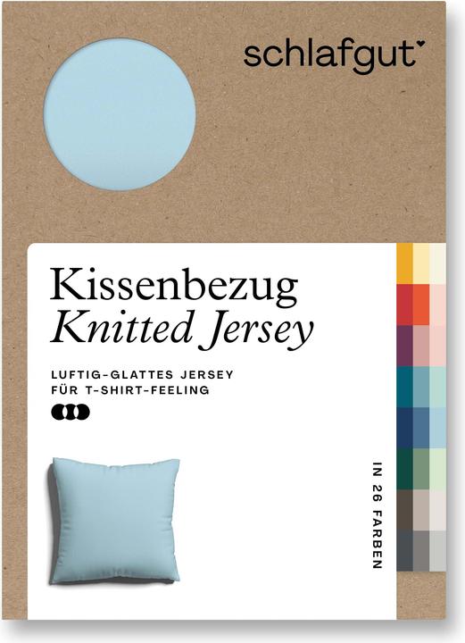 Produktbild schlafgut Knitted Jersey (Duvetbezug, 40 x 40 cm)