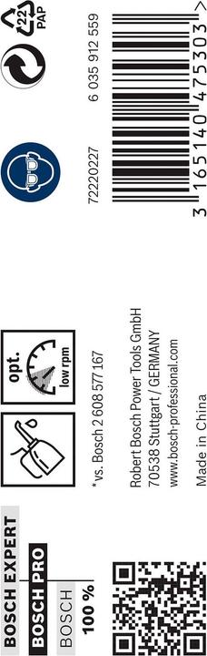 Immagine prodotto Bosch Professional Zubehör Trapano PRO Metal HSS-G, 10,4 x 87 x 133 mm (10,4 mm)