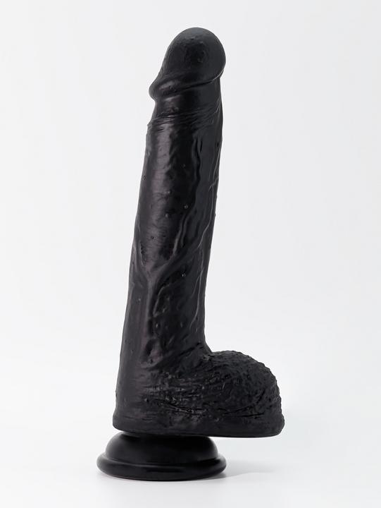 Image du produit Crushious Inviktus - Liquid Silicone Dildo - 8 / 22 cm - Black