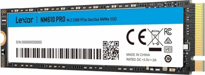 Immagine prodotto Lexar NM610 Pro (1000 GB, M.2 2280)