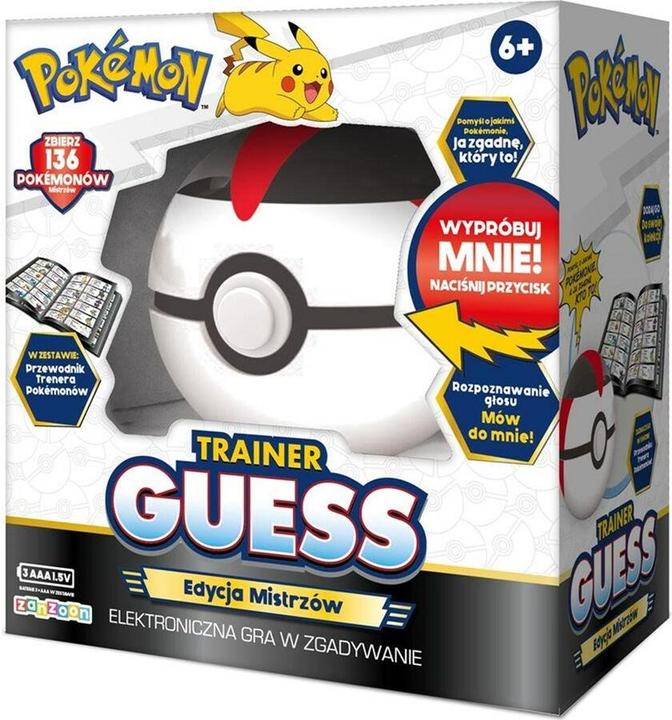 Actual product image Zanzoon Pokemon Trainer Guess Champions Gra