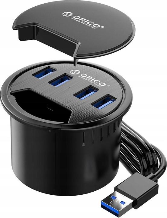 Produktbild Orico HUB USB-A 3.1 4XUSB-A 5GBPS DESKTOP (USB-A, 4 Ports)