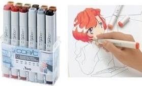 Produktbild Copic Architekturfarben (Grey, 7 mm, 12 x)