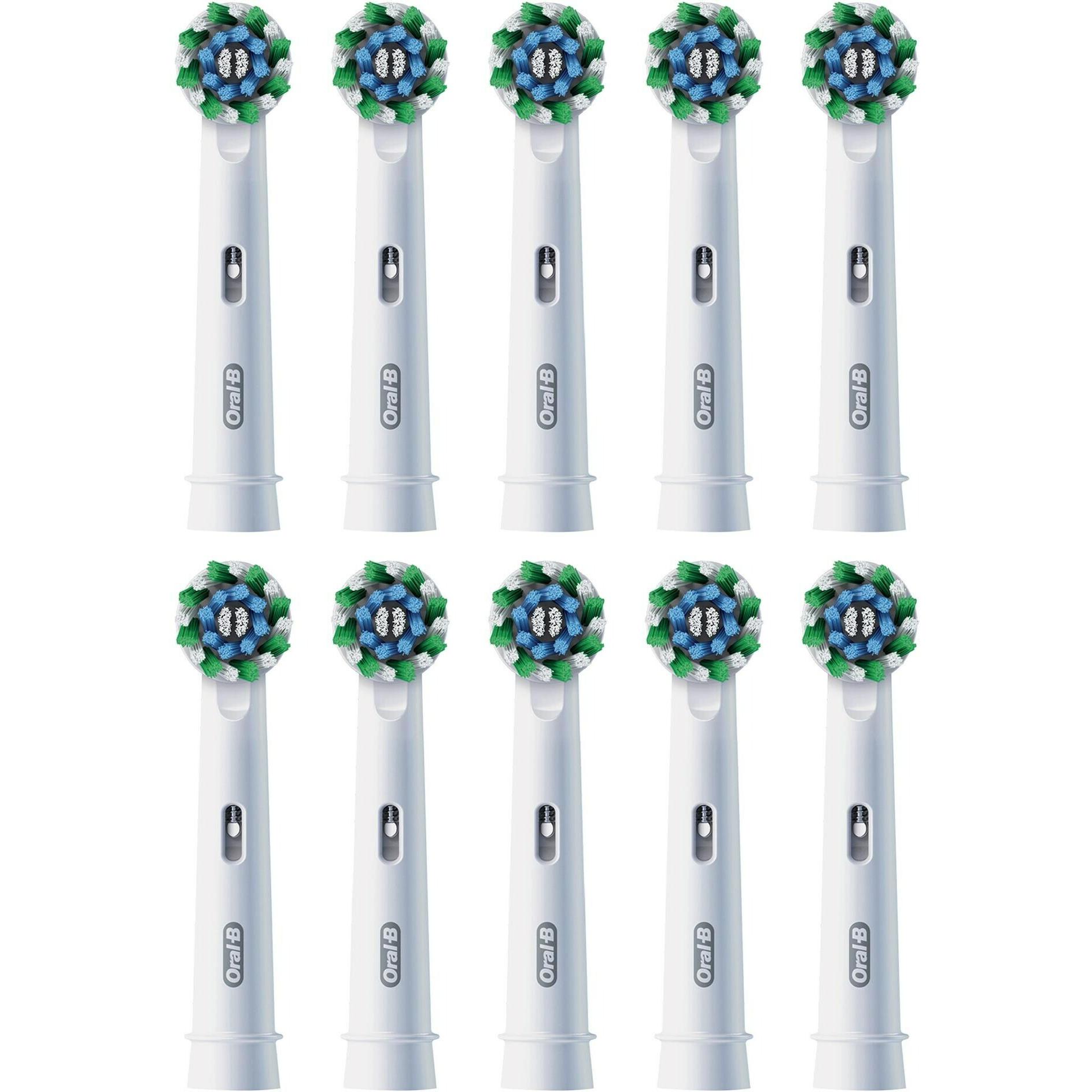 Oral-B, Testine per spazzolino, Pro CrossAction 10er Aufsteckbürsten (10x)