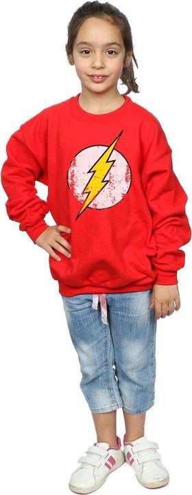 Image du produit - Sweat FLASH DISTRESSED LOGO - Fille (152, 158)