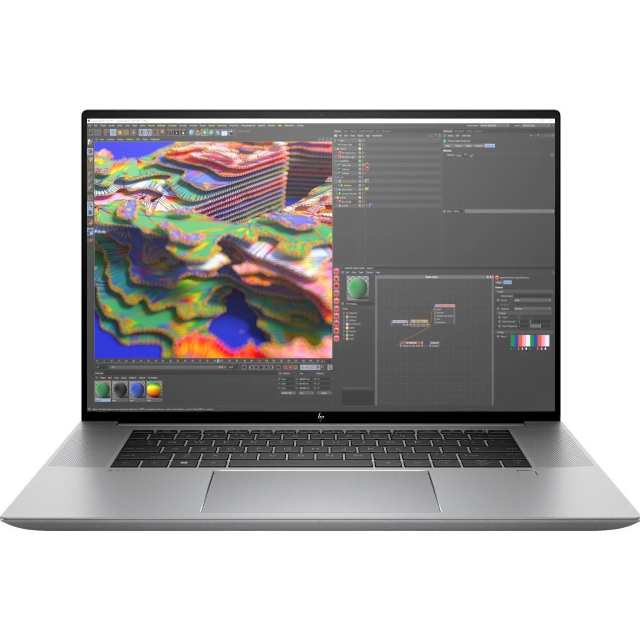 HP ZBook Studio 16 G9 62U04EA W11P (16", 1000 GB, 32 GB, DE, Intel Core i7-12800H), Notebook, Silber