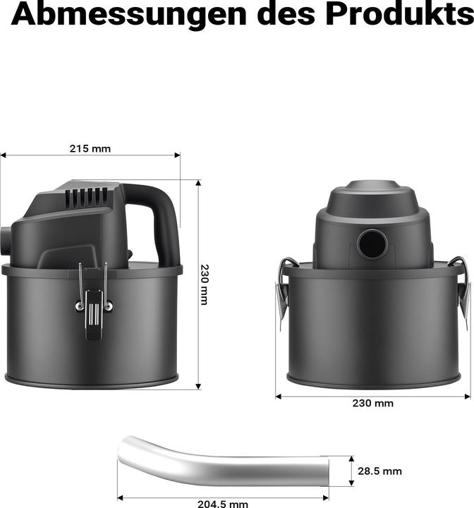 Produktbild Wiltec Aschesauger (Aschesauger)