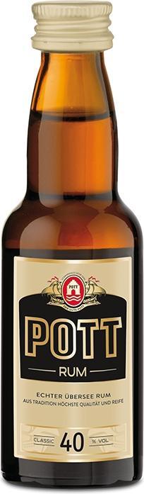 Produktbild Pott der Gute echter Übersee - Rum (1 x 4 cl)