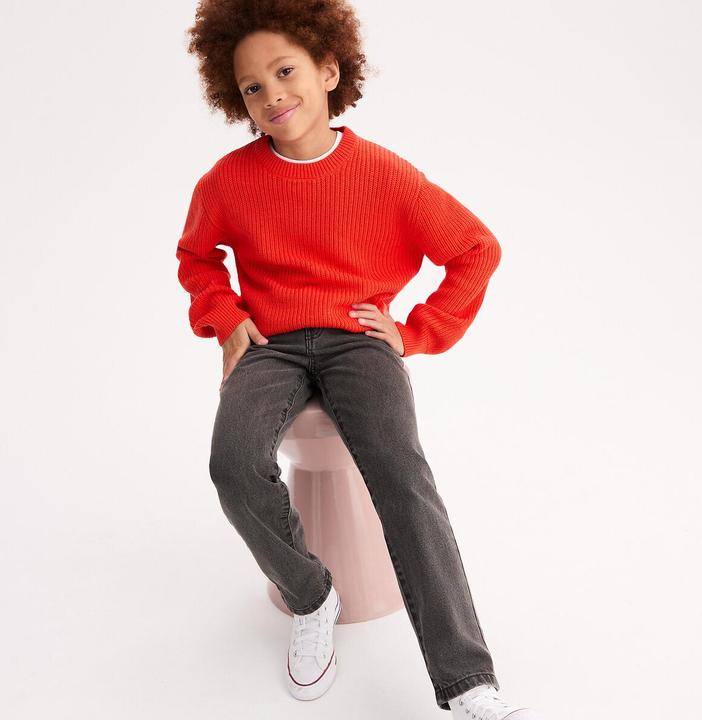 Produktbild La Redoute Collections Gerippter Pullover mit rundem Ausschnitt (152)